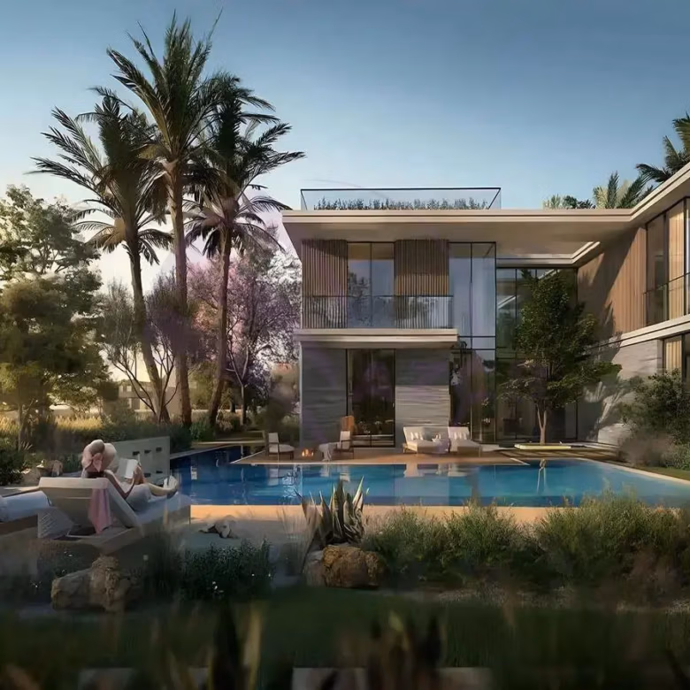 Villa for sale in Delphi at Athlon, Athlon by Aldar. Single Row | 3 BHK | Modern Layout