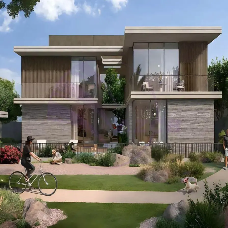 Villa for sale in Delphi at Athlon, Athlon by Aldar. Single Row | 3 BHK | Modern Layout