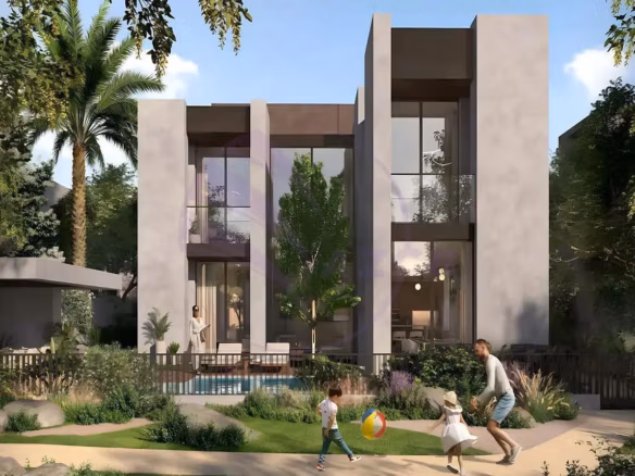 Villa for sale in Delphi at Athlon, Athlon by Aldar. Single Row | 3 BHK | Modern Layout