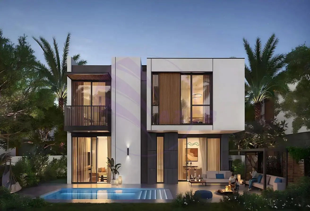 Villa for sale in Delphi at Athlon, Athlon by Aldar. Single Row | 3 BHK | Modern Layout