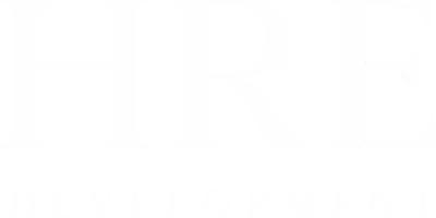 HRE Development white logo
