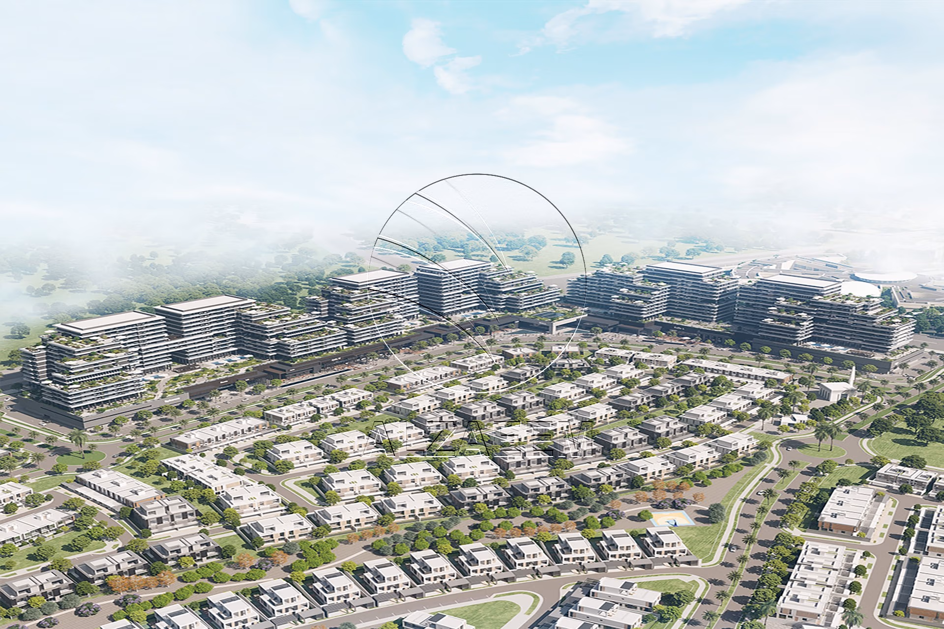Lower Level 2BR+M facing the Community | Apartment for sale in Reem Hills, Najmat Abu Dhabi