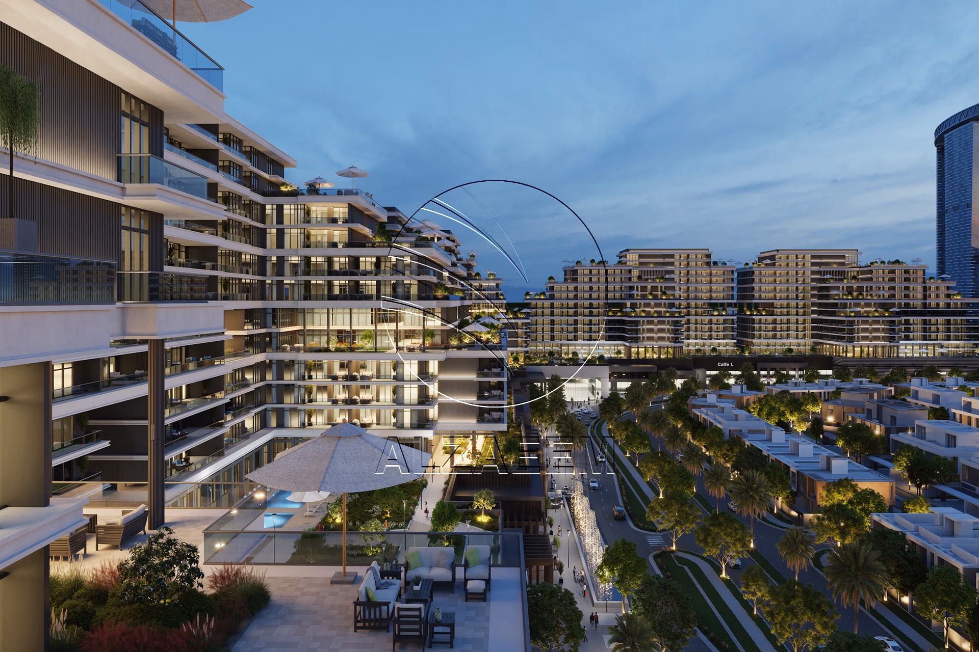 Lower Level 2BR+M facing the Community | Apartment for sale in Reem Hills, Najmat Abu Dhabi