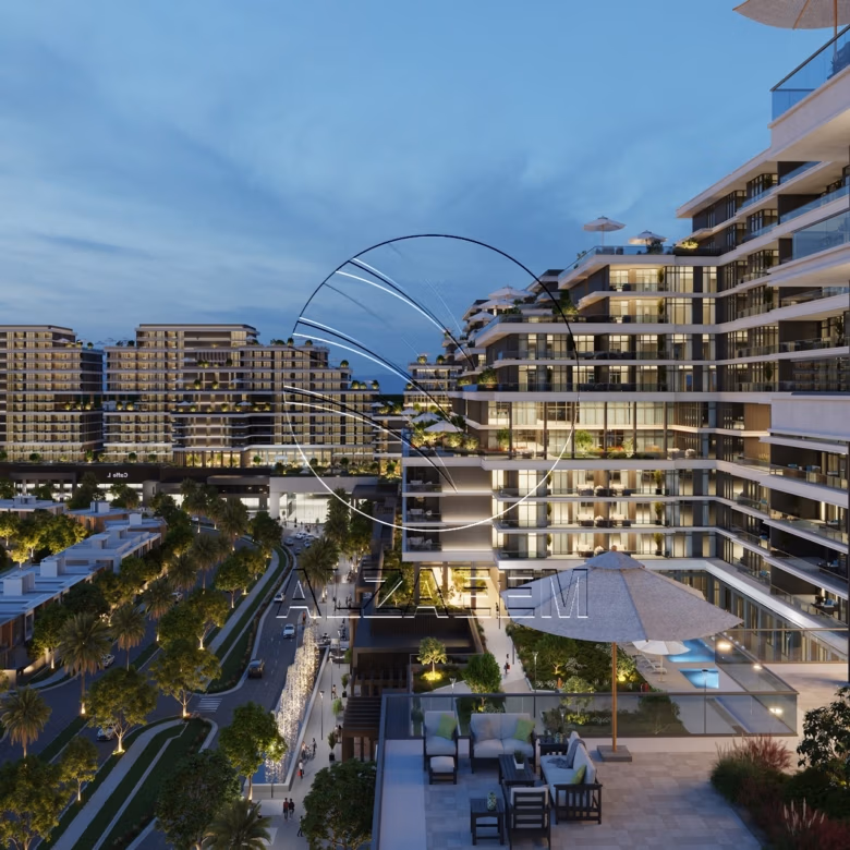 Lower Level 2BR+M facing the Community | Apartment for sale in Reem Hills, Najmat Abu Dhabi