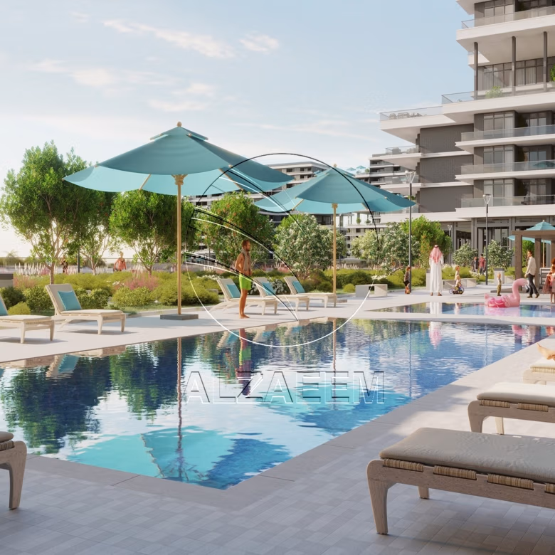 Lower Level 2BR+M facing the Community | Apartment for sale in Reem Hills, Najmat Abu Dhabi