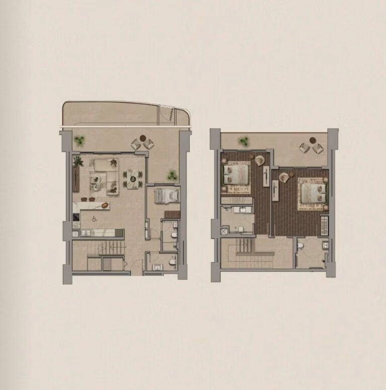Yas Park Place 2 BR