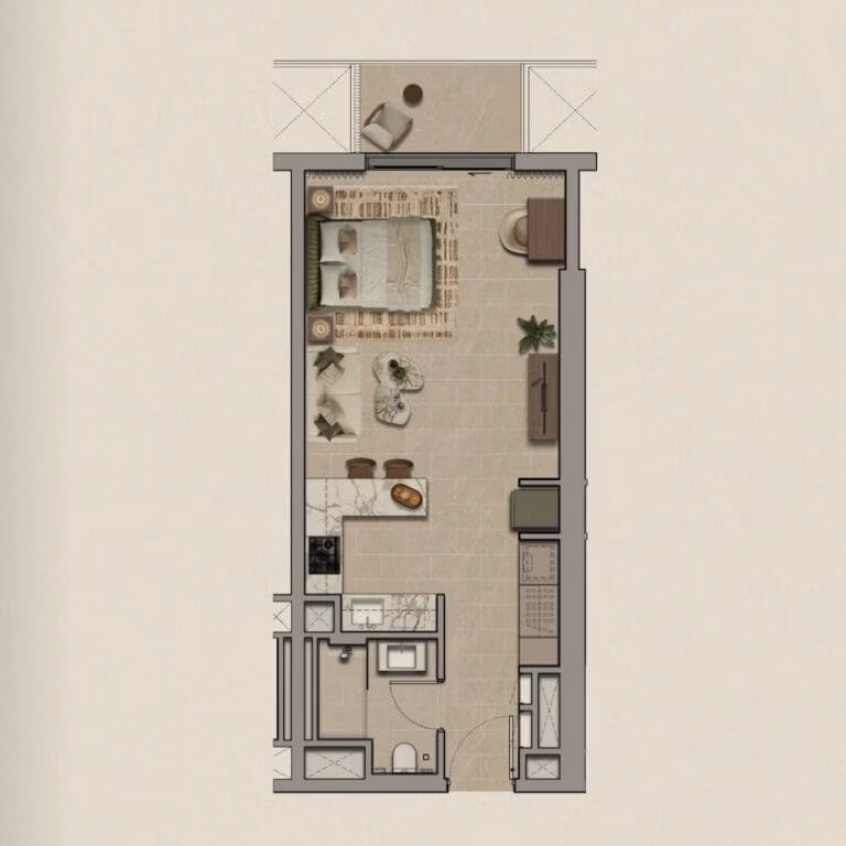 Yas Park Place Studio