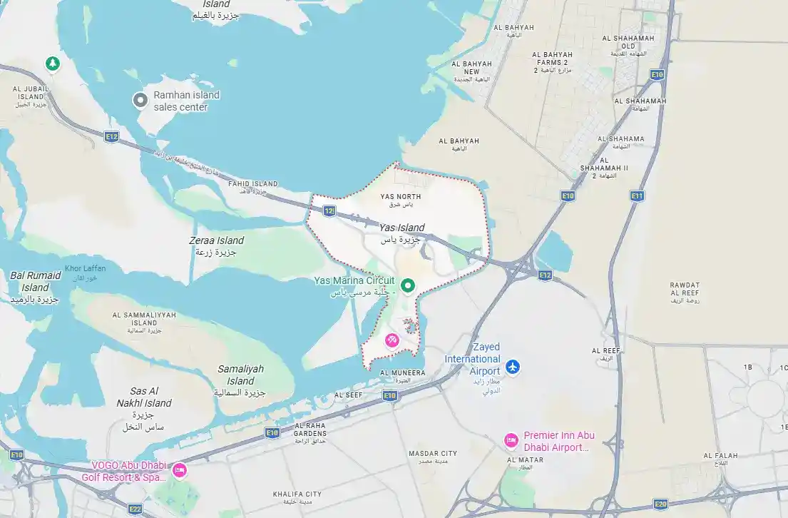 Yas Park Place by Aldar Master Plan