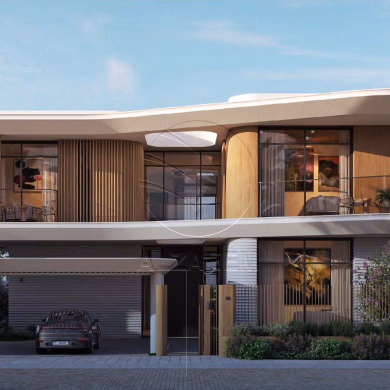 Single Row Villa | 4 Parking | 842 Sqm Plot. Villa for sale in Yas Riva Residences, Yas Island