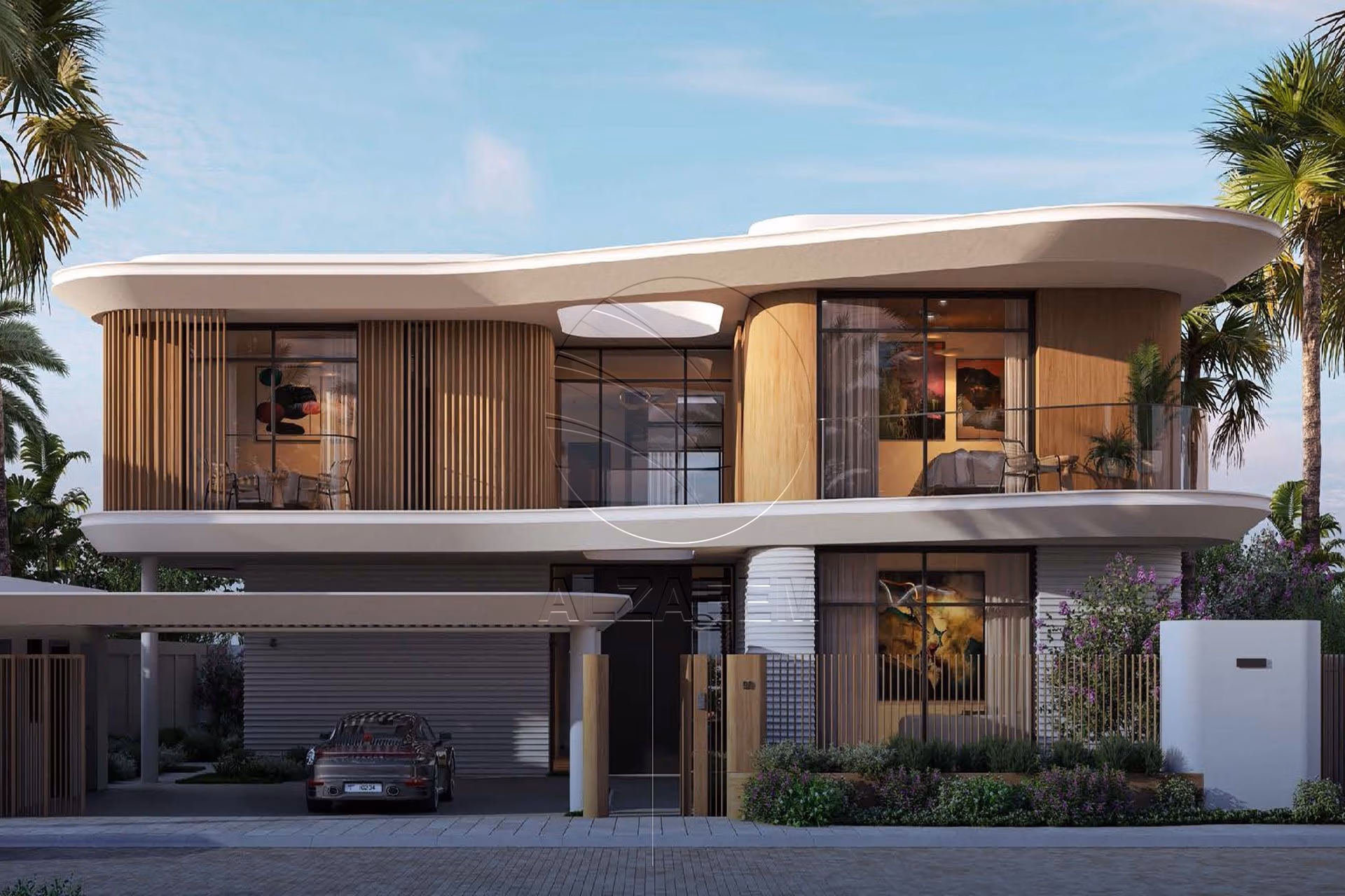 Single Row Villa | 4 Parking | 842 Sqm Plot. Villa for sale in Yas Riva Residences, Yas Island
