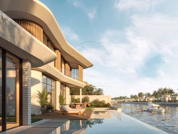 Single Row Villa | 4 Parking | 842 Sqm Plot. Villa for sale in Yas Riva Residences, Yas Island