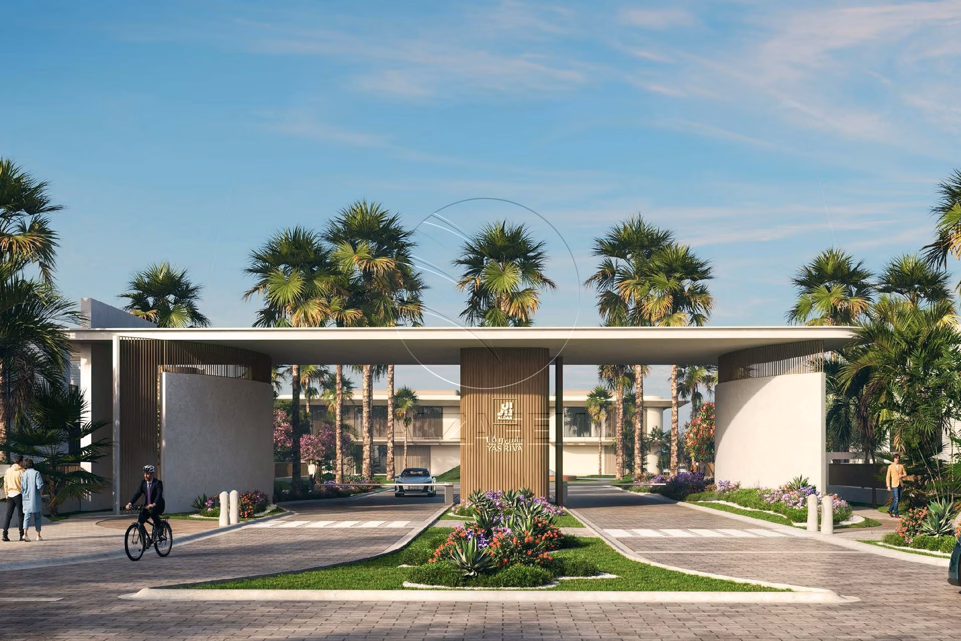 Single Row Villa | 4 Parking | 842 Sqm Plot. Villa for sale in Yas Riva Residences, Yas Island