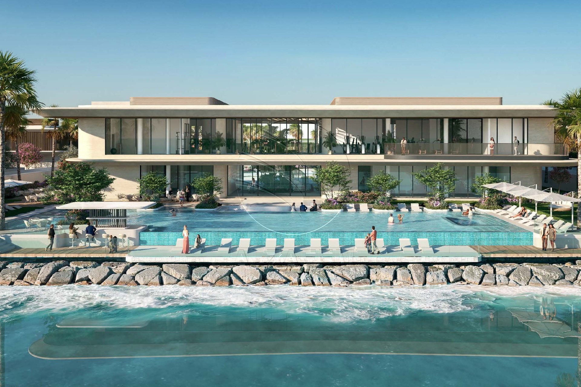 Single Row Villa | 4 Parking | 842 Sqm Plot. Villa for sale in Yas Riva Residences, Yas Island