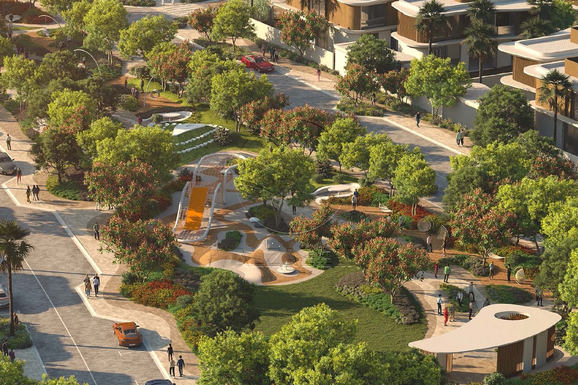 Single Row Villa | 4 Parking | 842 Sqm Plot. Villa for sale in Yas Riva Residences, Yas Island