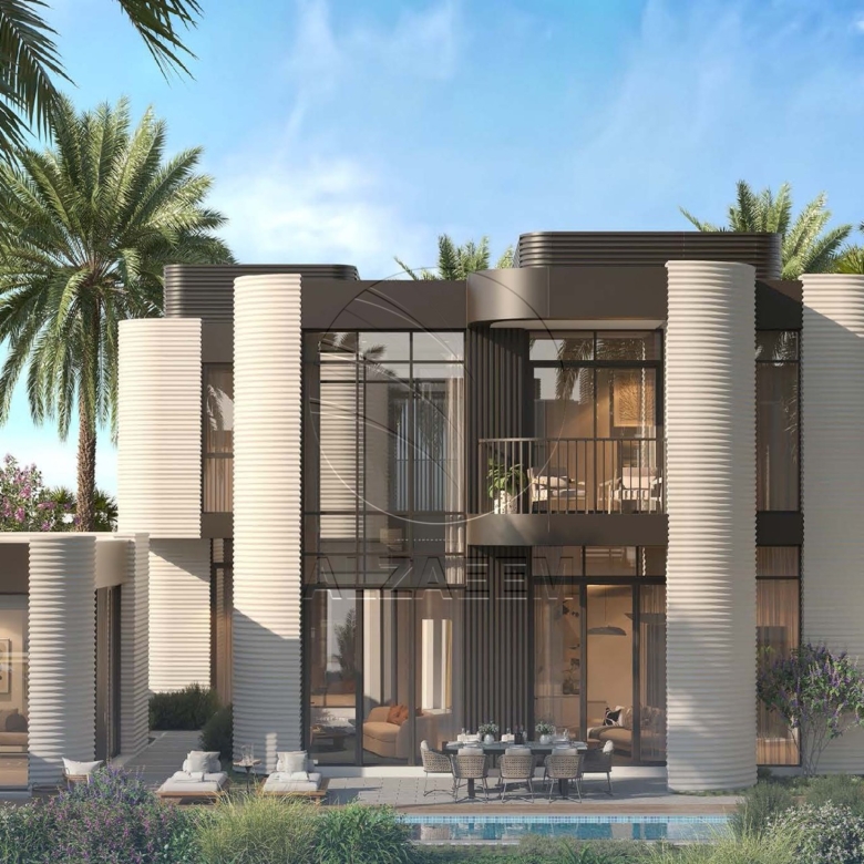 Single Row Villa | 4 Parking | 842 Sqm Plot. Villa for sale in Yas Riva Residences, Yas Island
