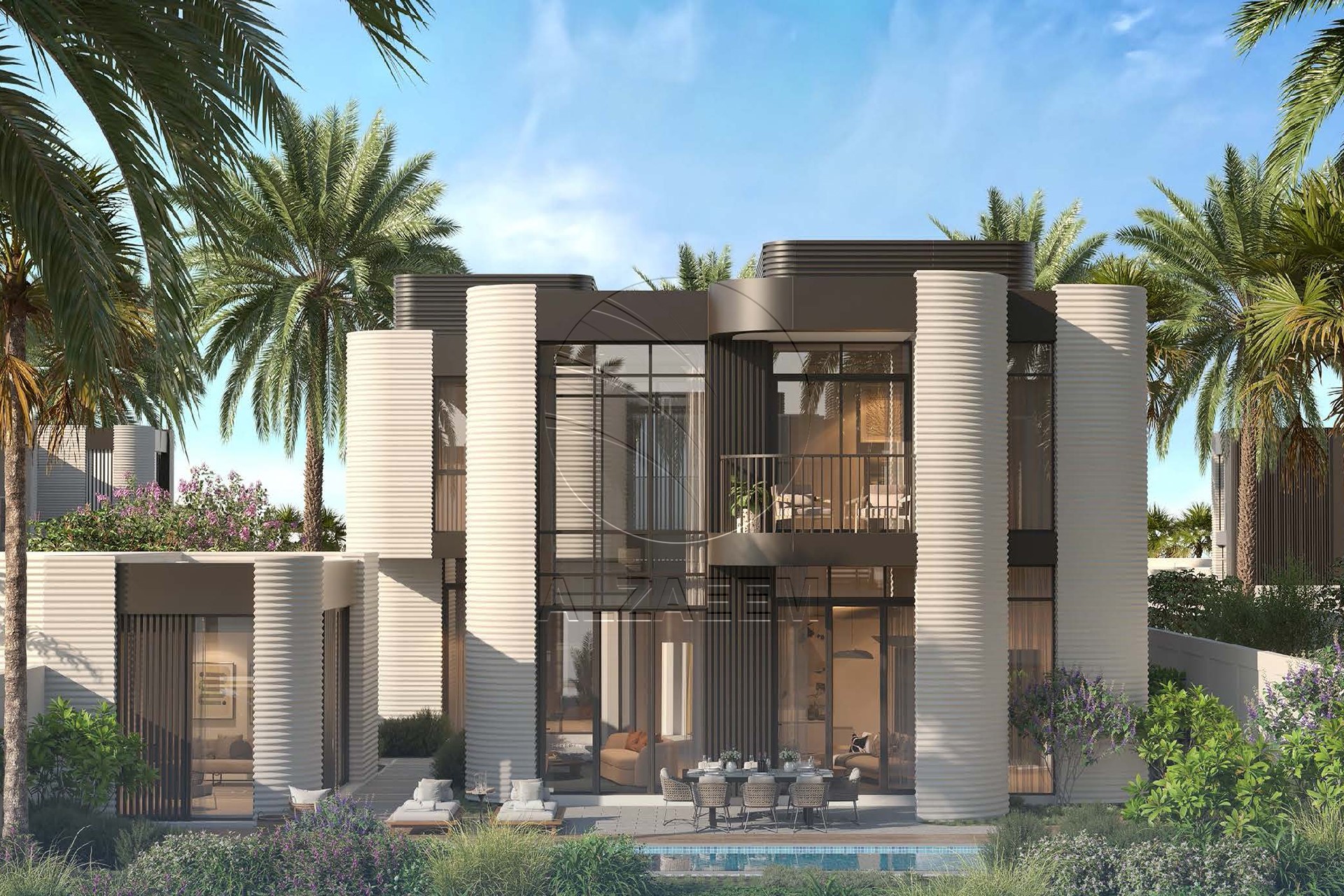 Single Row Villa | 4 Parking | 842 Sqm Plot. Villa for sale in Yas Riva Residences, Yas Island