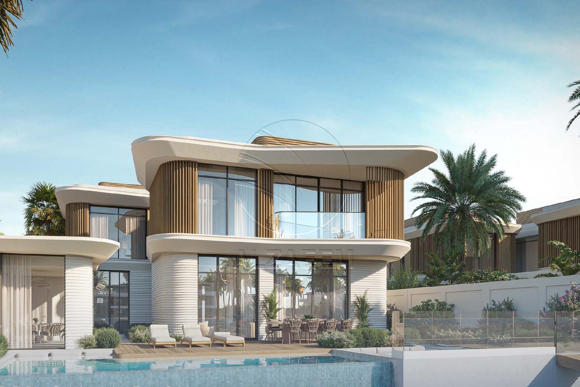 Single Row Villa | 4 Parking | 842 Sqm Plot. Villa for sale in Yas Riva Residences, Yas Island