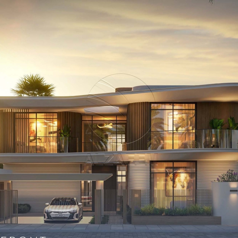 Single Row Villa | 4 Parking | 842 Sqm Plot. Villa for sale in Yas Riva Residences, Yas Island