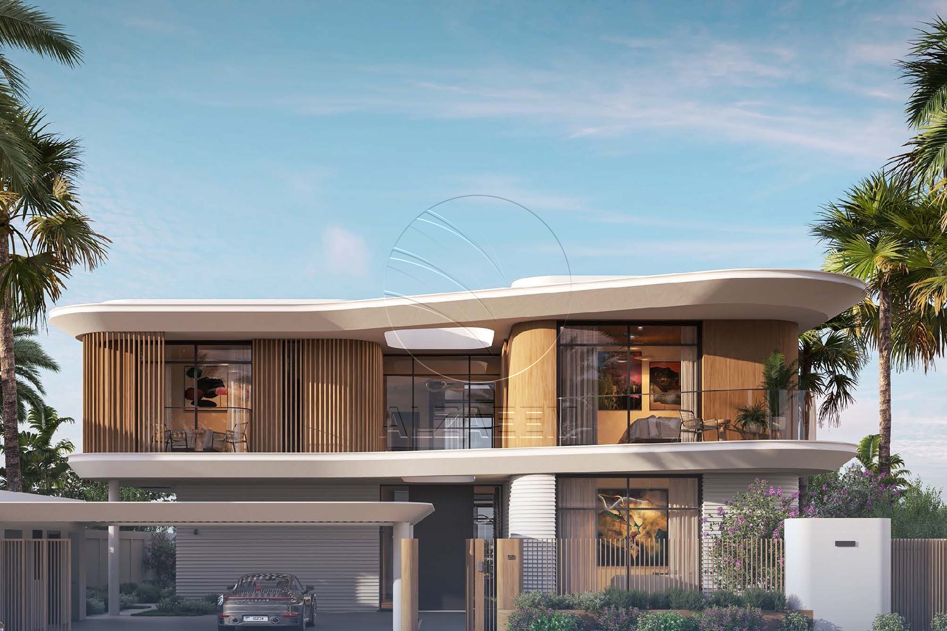 Single Row Villa | 4 Parking | 842 Sqm Plot. Villa for sale in Yas Riva Residences, Yas Island