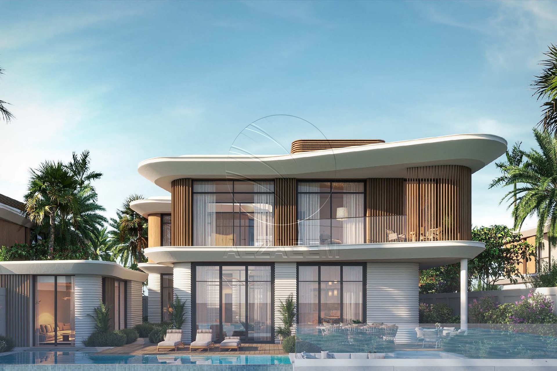 Single Row Villa | 4 Parking | 842 Sqm Plot. Villa for sale in Yas Riva Residences, Yas Island