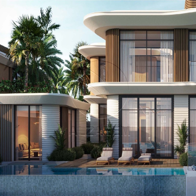Single Row Villa | 4 Parking | 842 Sqm Plot. Villa for sale in Yas Riva Residences, Yas Island