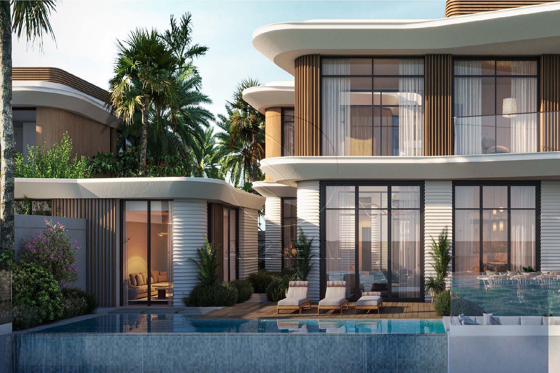 Single Row Villa | 4 Parking | 842 Sqm Plot. Villa for sale in Yas Riva Residences, Yas Island