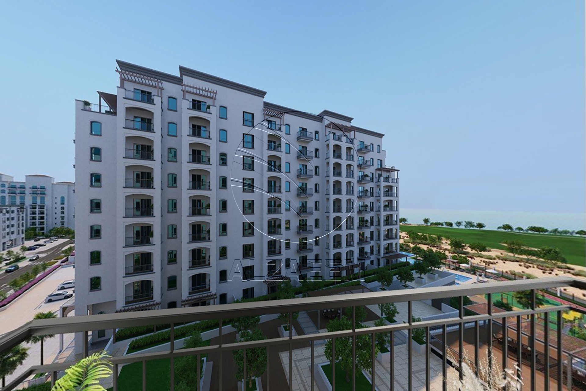 Mid Level | 2 Balcony | Partial Golf Course View