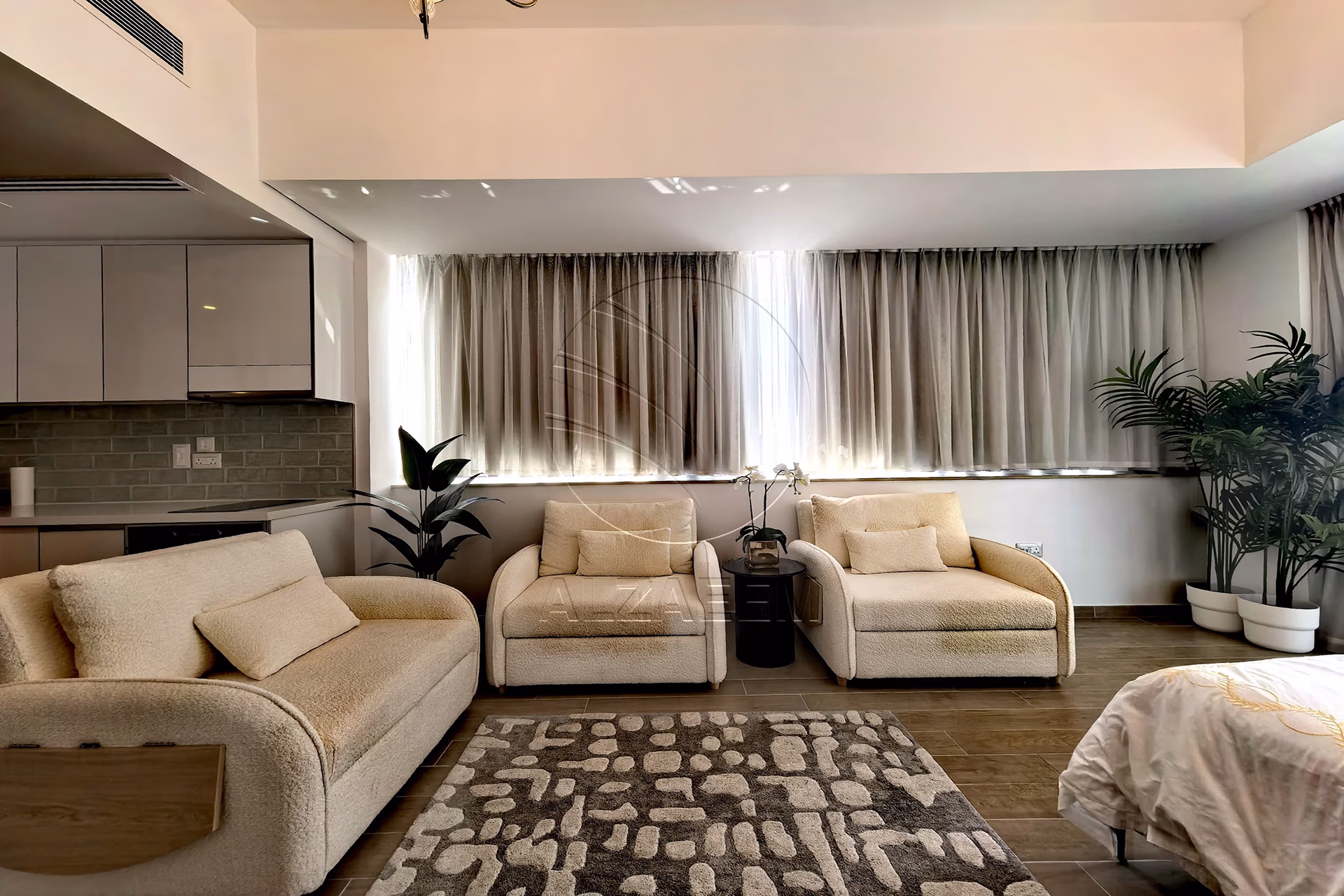 Furnished | Partial Sea and Golf View | VACANT