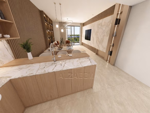 √ Corner Unit | 2BR+Maid | L Shaped Balcony √