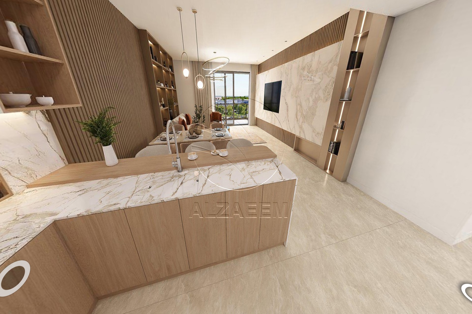 Corner Unit | 2BR+Maid | L Shaped Balcony