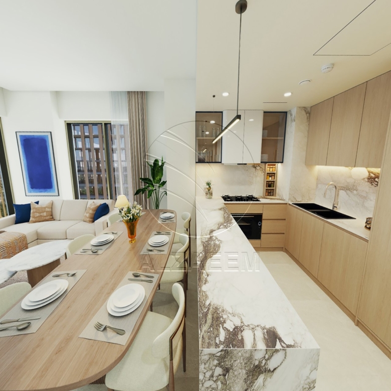 2BR+Maid Corner | Community View | Seafront Living