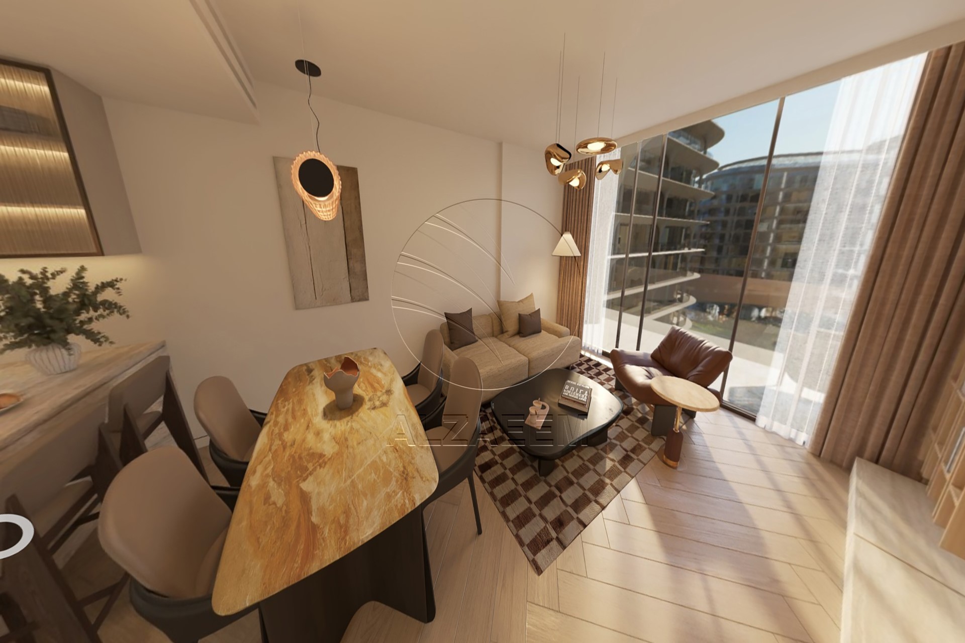 Stunning Museum and Pool View | Premium Location