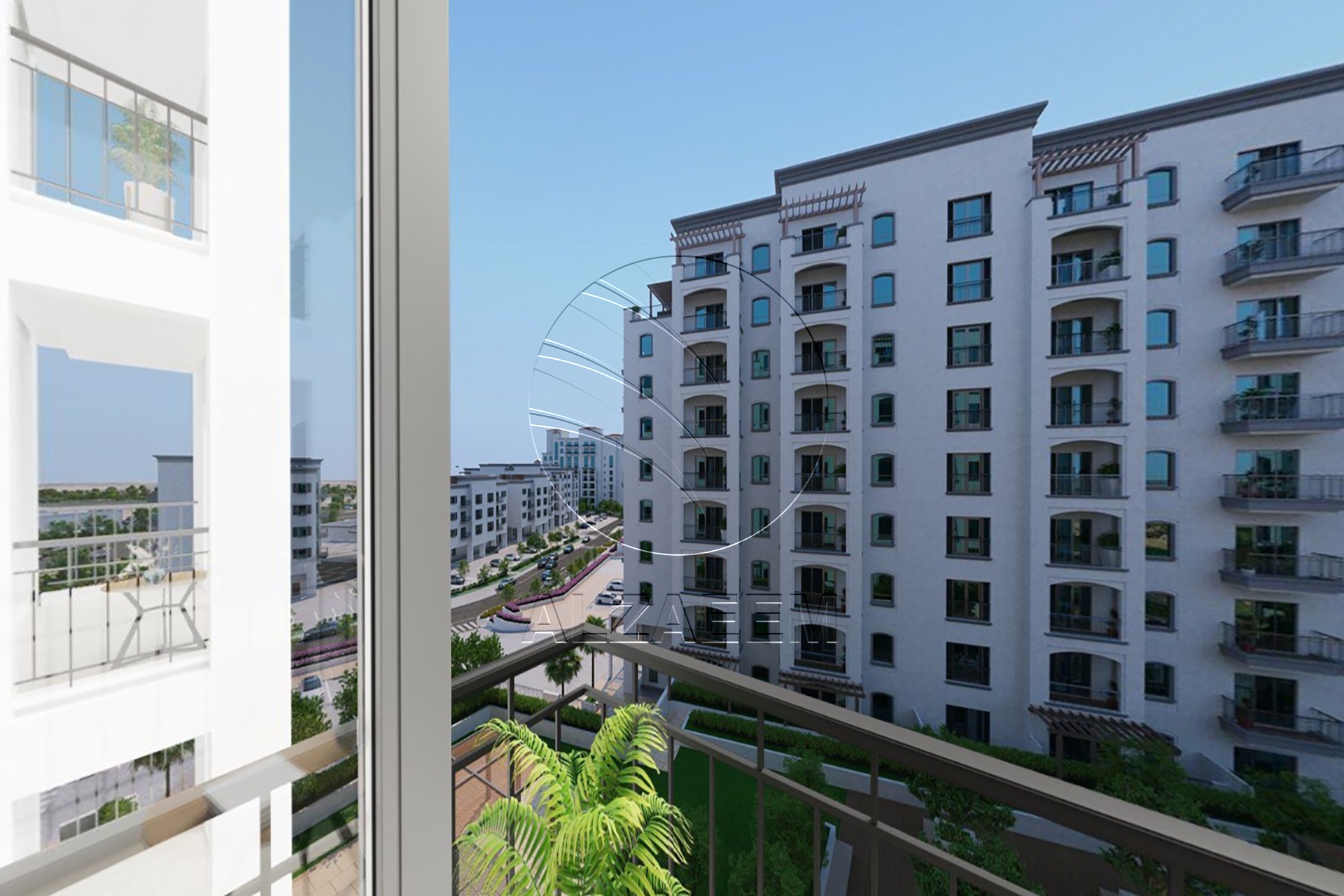 Furnished | 2 Balcony | Partial Golf Course View