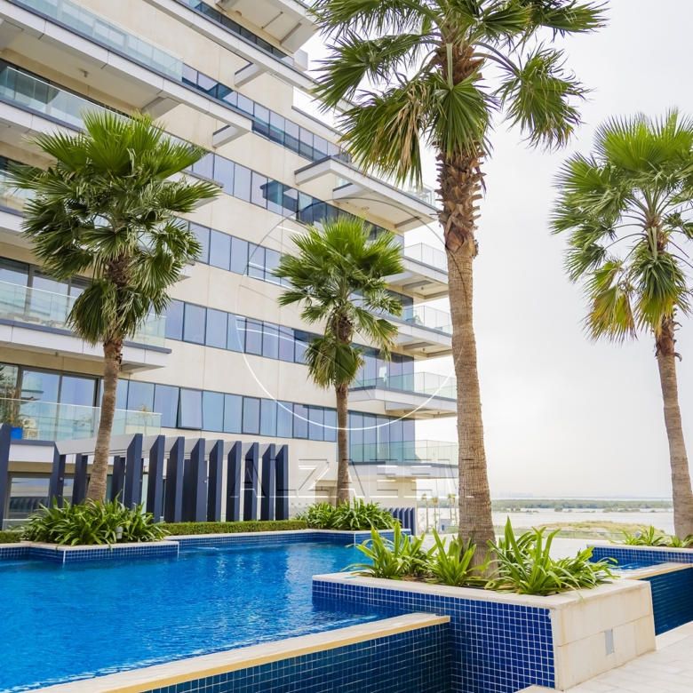 VACANT! Furnished 2BR+Maid | Partial Sea and Golf