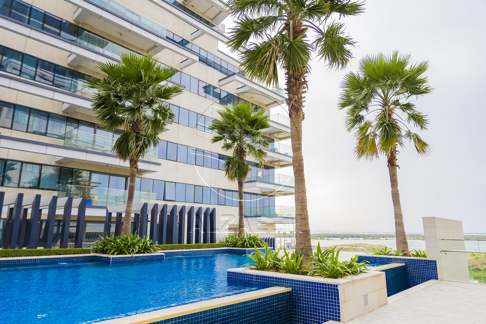 VACANT! Furnished 2BR+Maid | Partial Sea and Golf