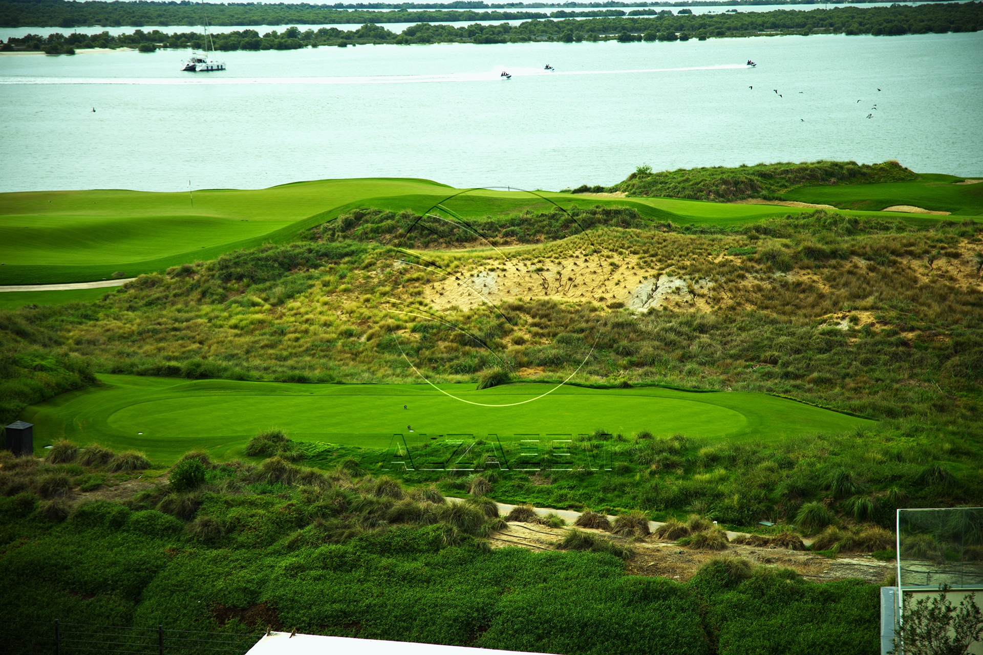 VACANT! Furnished 2BR+Maid | Partial Sea and Golf