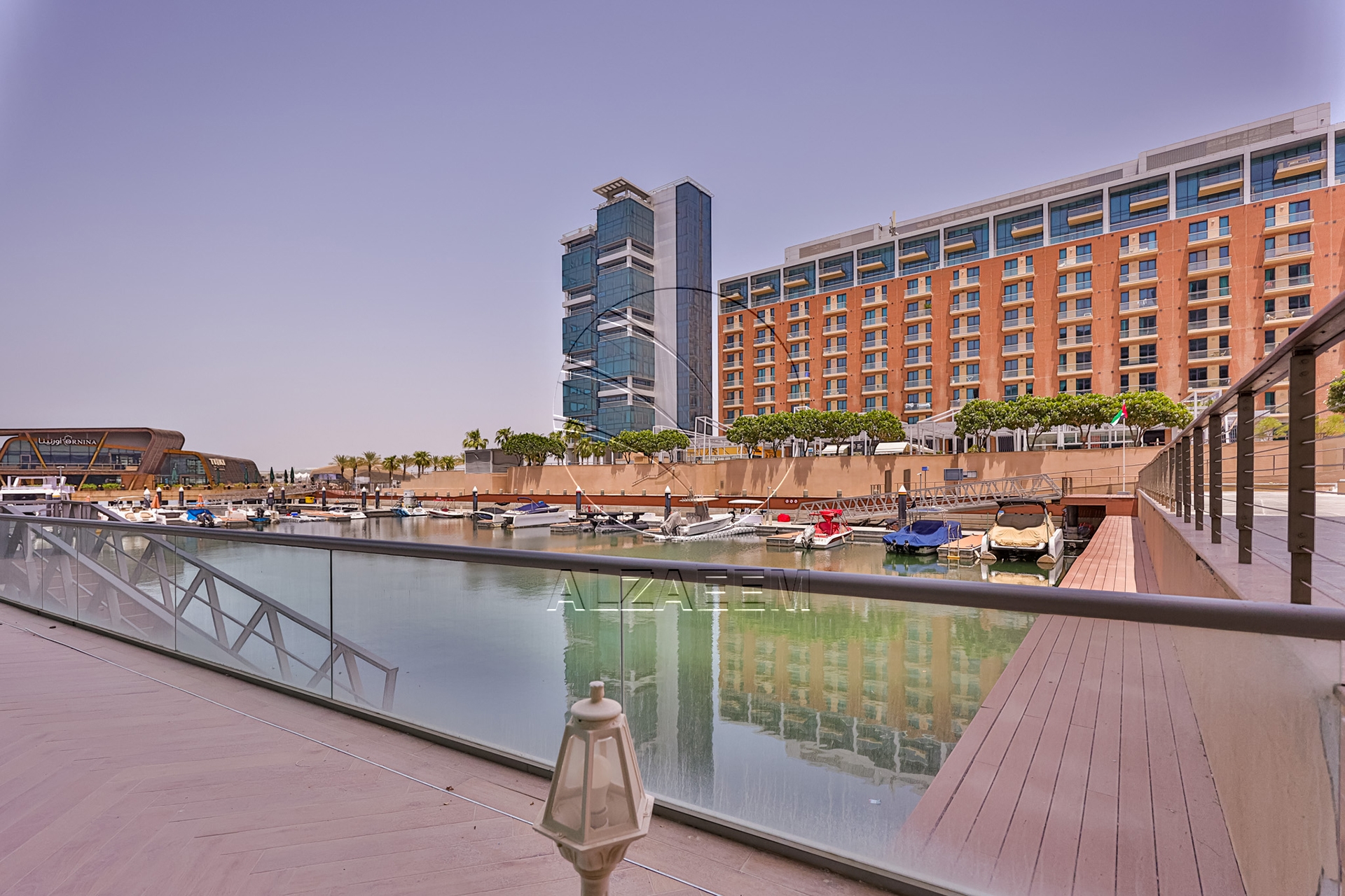 Waterfront | Spacious Deck overlooking the Marina