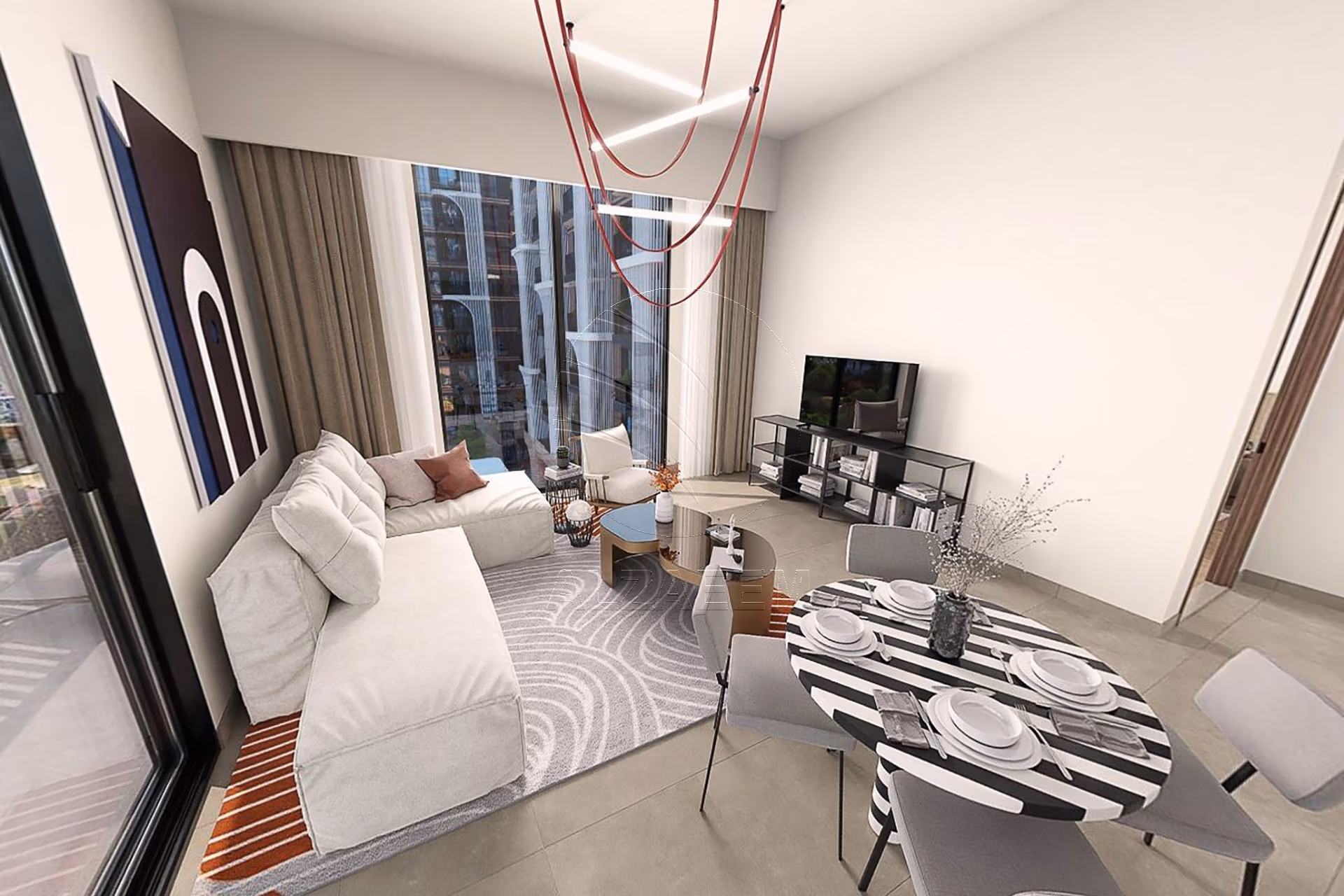 High Level Corner Unit with Skyline + Park View