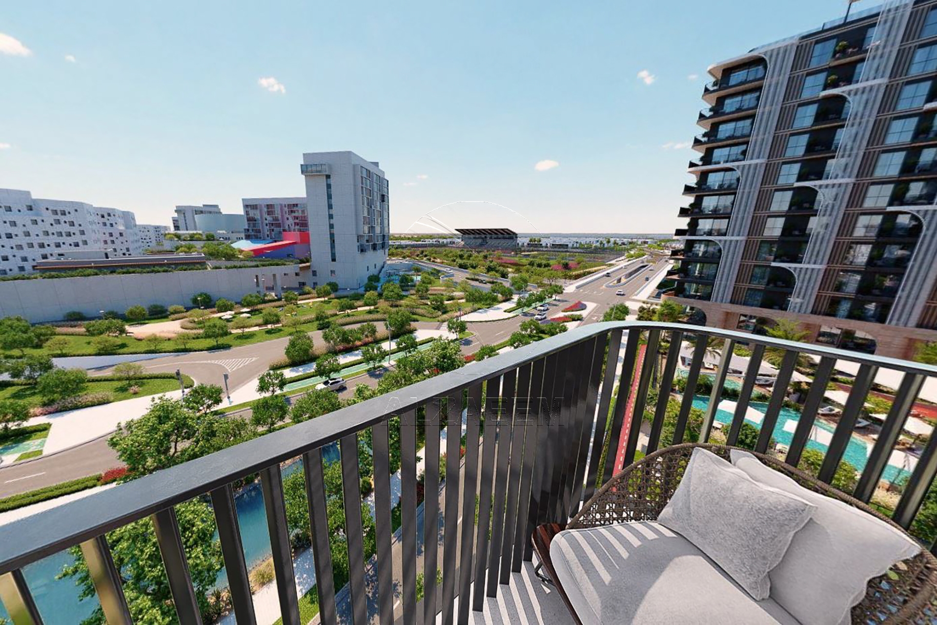 High Level Corner Unit with Skyline + Park View