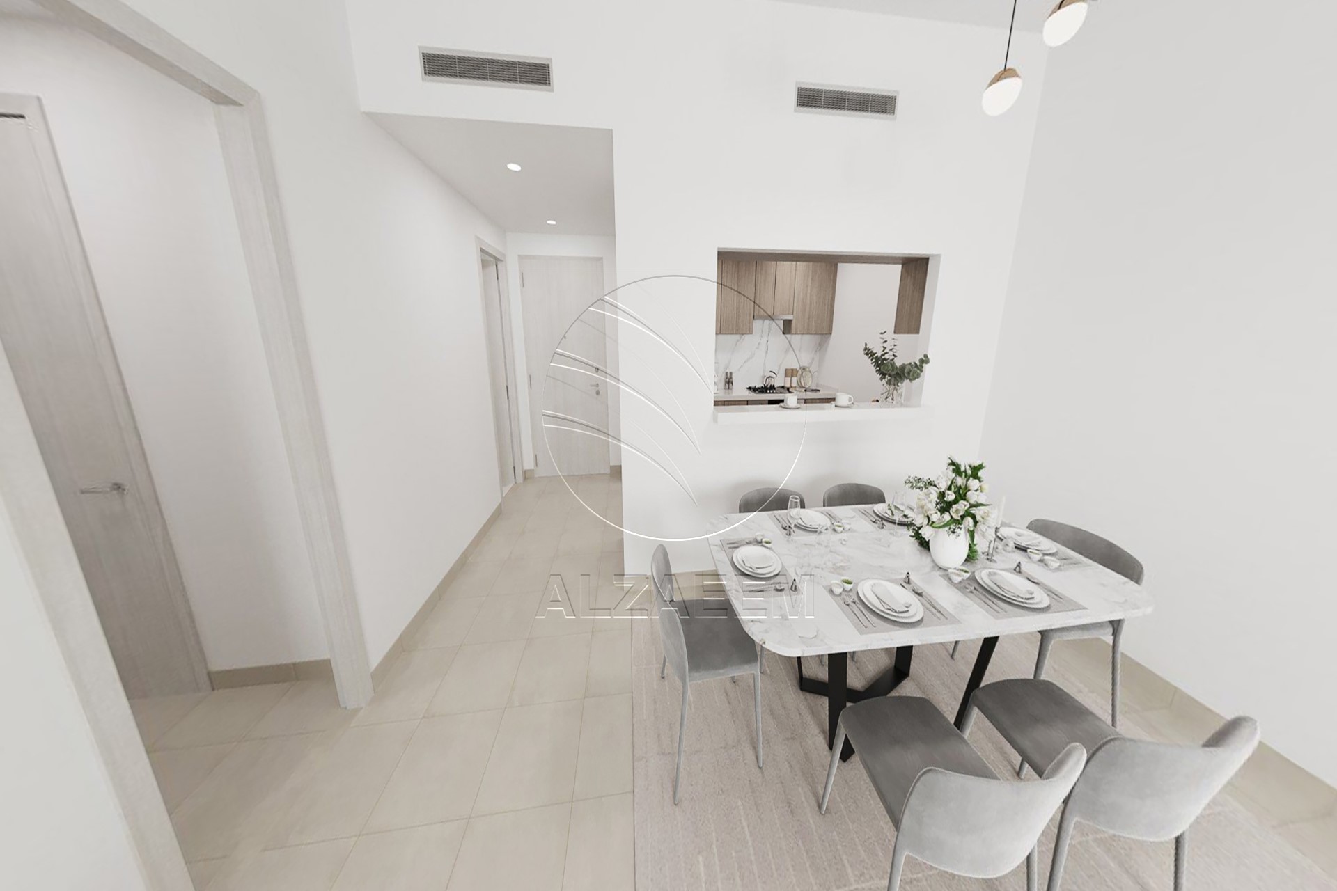 Partial Golf Views | 2 Balconies | Furnished