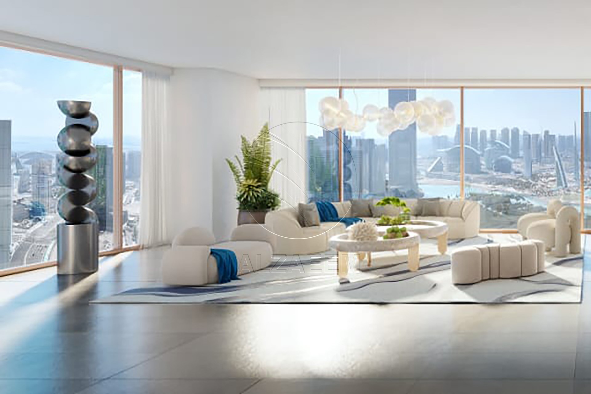 Corner Unit with Big Balcony and Sea+City Views