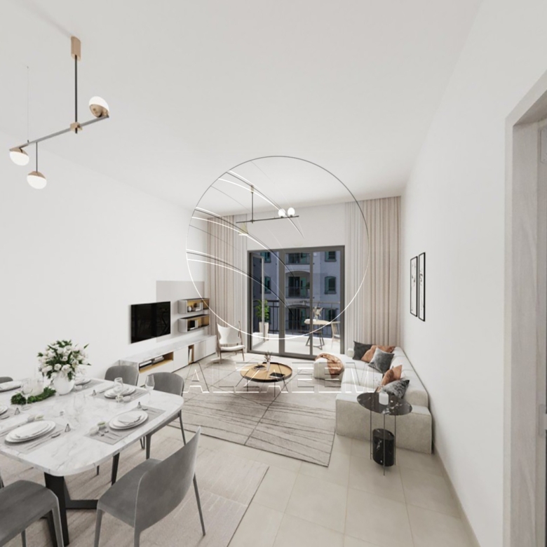 Furnished | 2 Balcony | Partial Golf Course View