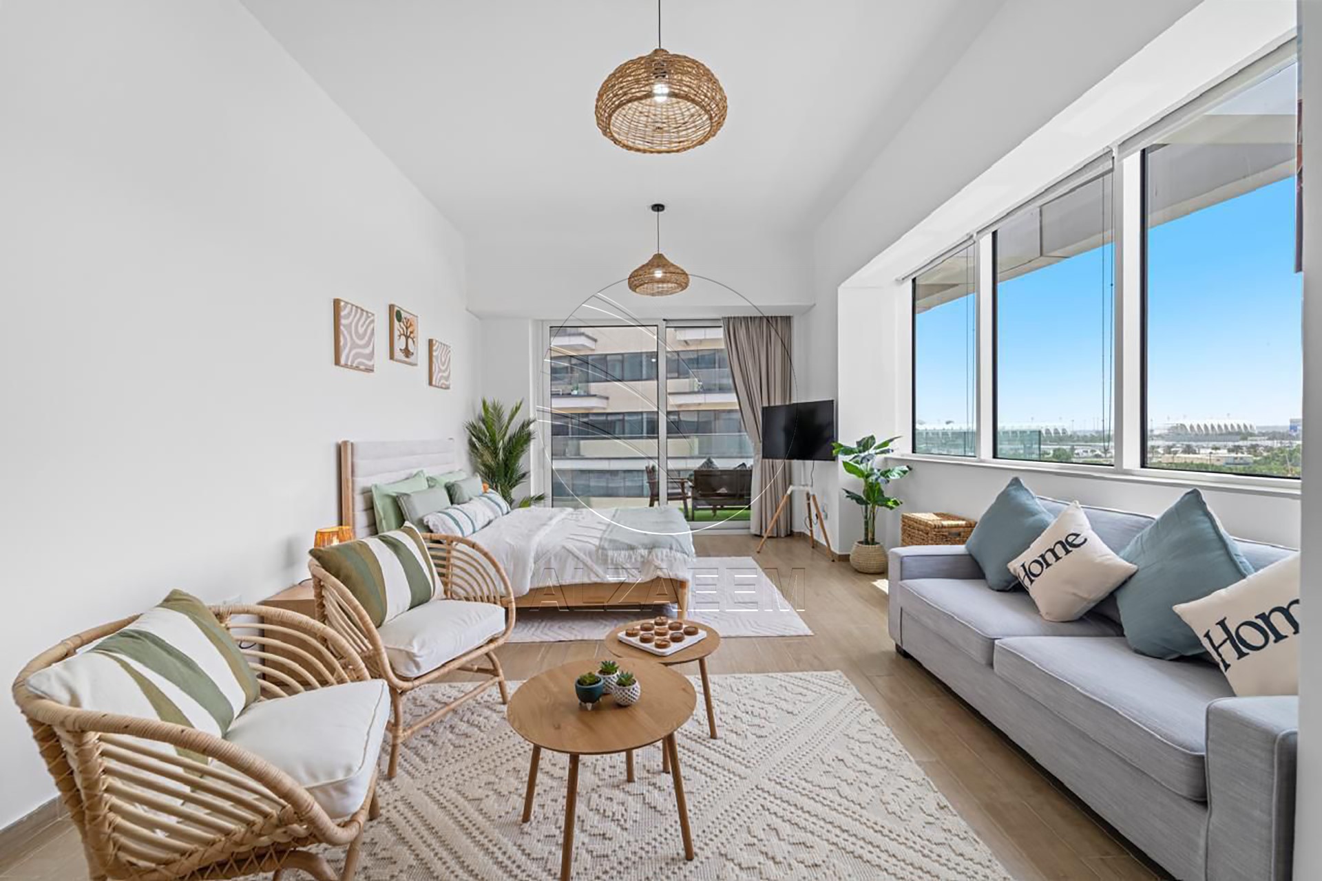 Furnished | Partial Sea and Golf View | Big Layout