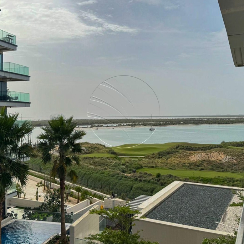 Fully Furnished Unit | Sea and Golf View | 2BR + M