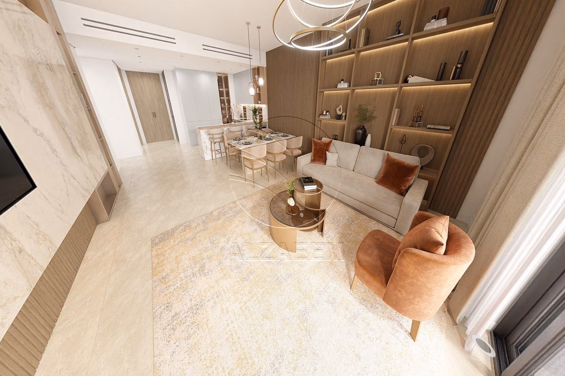 √ Corner Unit | 2BR+Maid | L Shaped Balcony √
