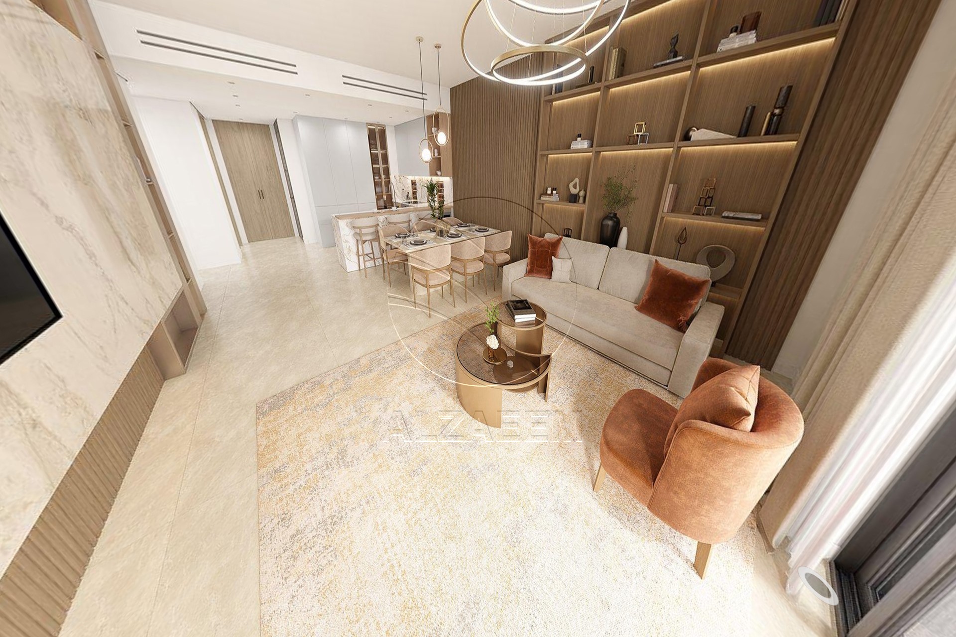 Corner Unit | 2BR+Maid | L Shaped Balcony