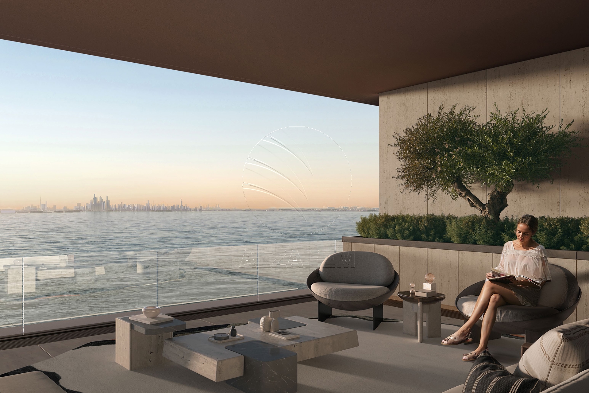 Semi-furnished | Sea View | 1BR+Storage