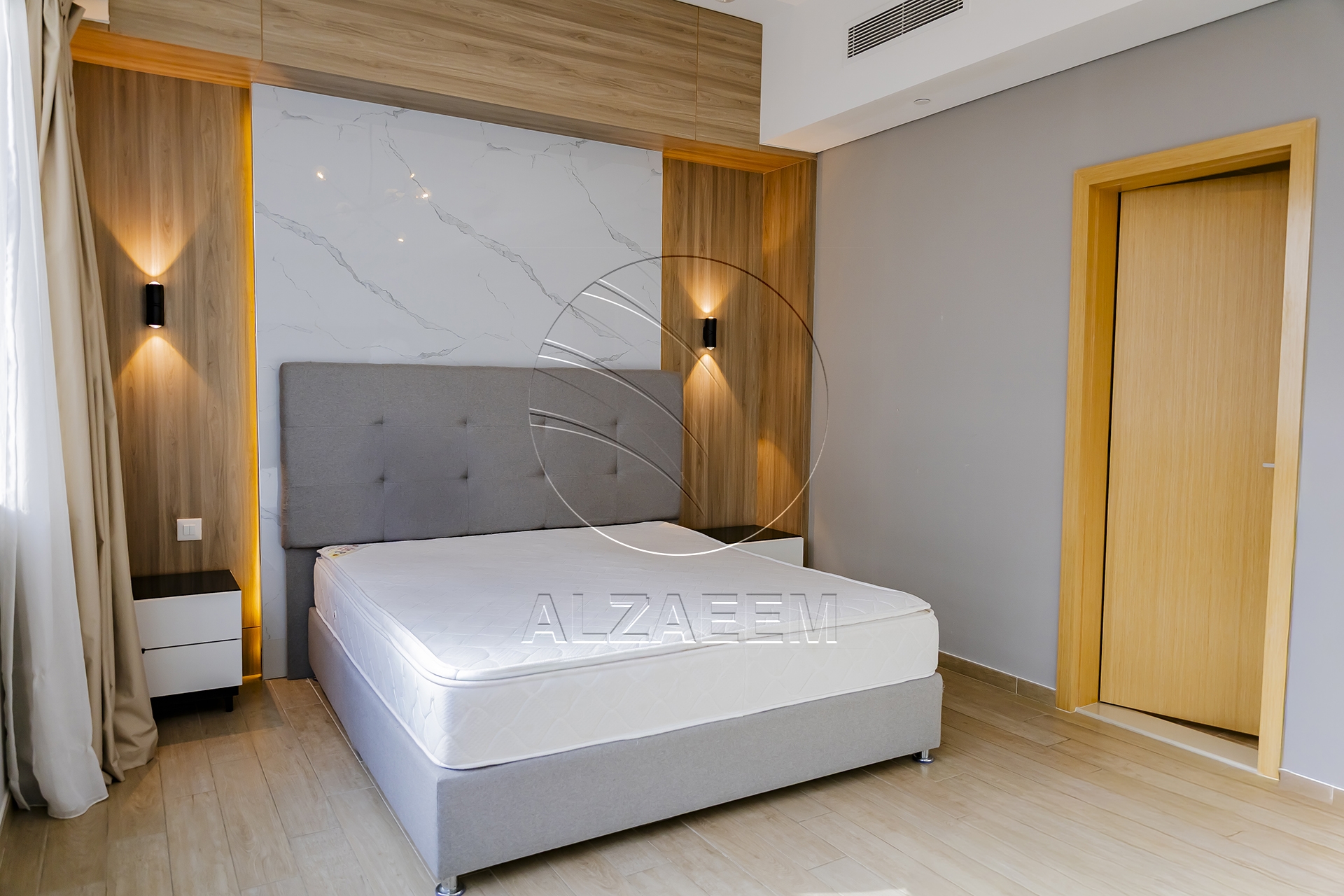 VACANT! Furnished 2BR+Maid | Partial Sea and Golf