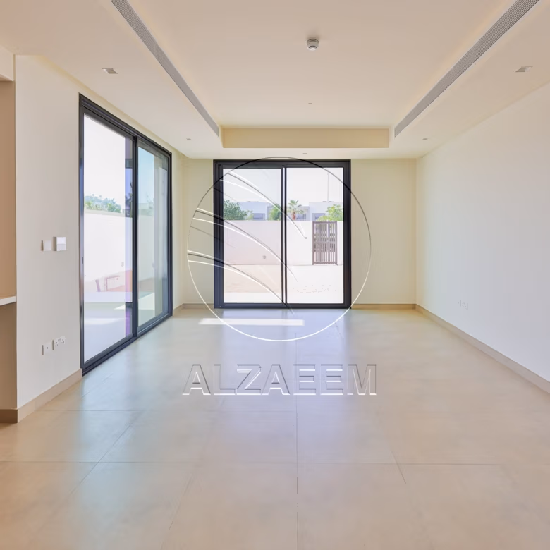 √Corner Single Row! Biggest 2BR Plot in Yas Acres√