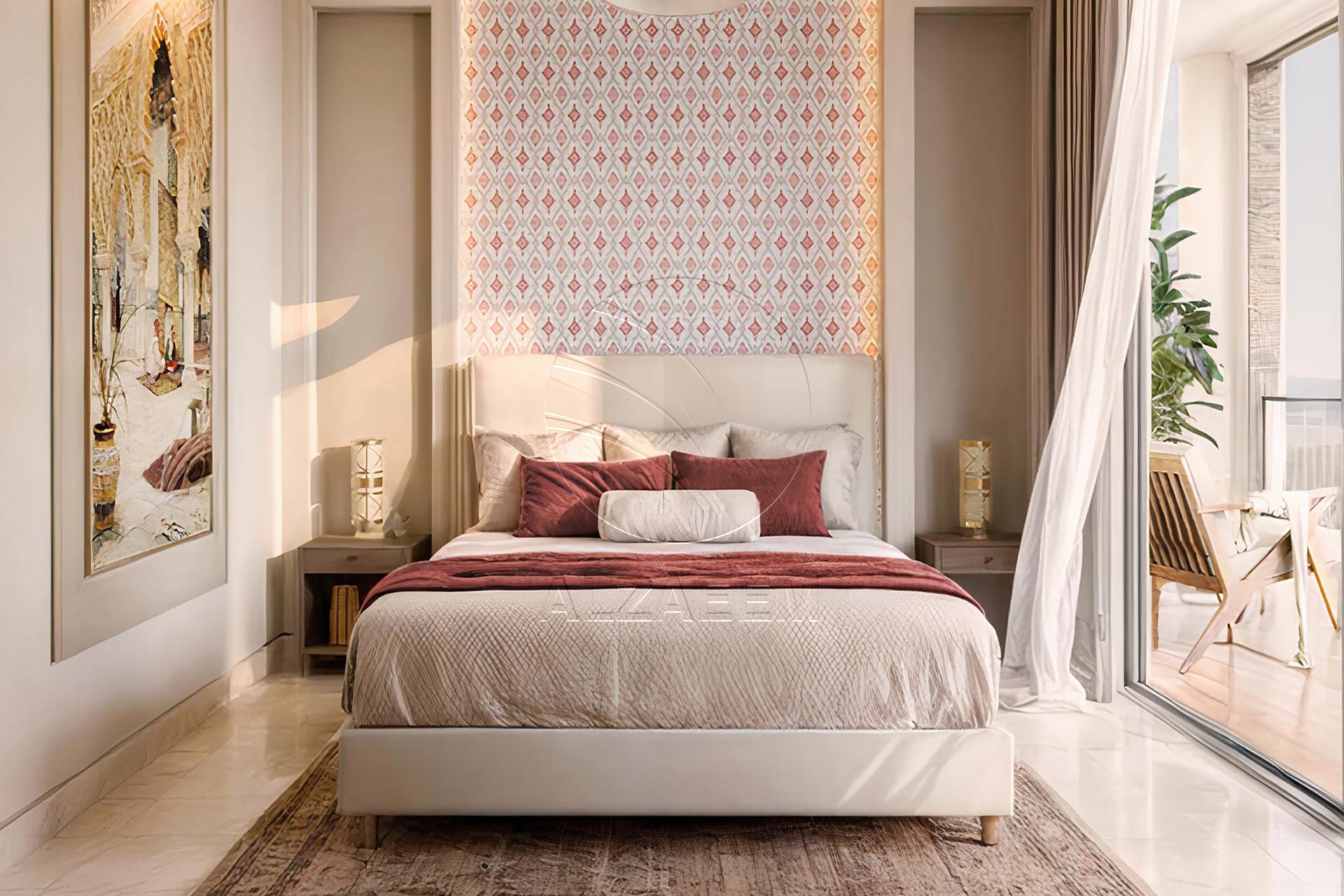 √Furnished 2BR+Maid |Luxury Living | High Floor√